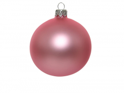 Acheter Boule de Noël en verre satiné - Rose 6 cm - 1,39 € en ligne sur La Petite Epicerie - Loisirs créatifs