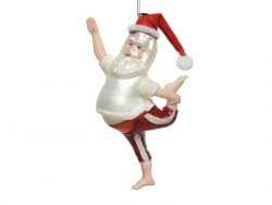Acheter Suspension de Noël en verre - Père Noël Dansant - 10,99 € en ligne sur La Petite Epicerie - Loisirs créatifs