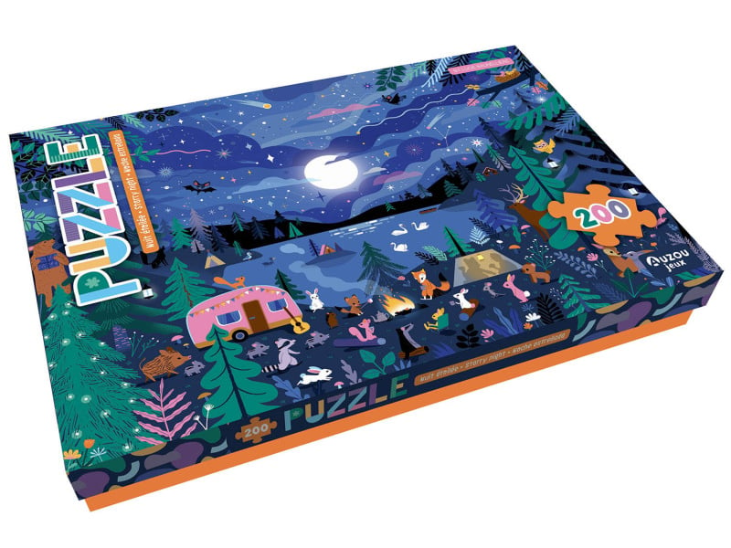 Acheter Puzzle Nuit étoilée 200 pièces - Auzou Jeux - 14,49 € en ligne sur La Petite Epicerie - Loisirs créatifs