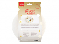 Acheter Kit couronne de Noël - Blanc - 16,99 € en ligne sur La Petite Epicerie - Loisirs créatifs