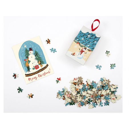 Acheter Mini Puzzle Bonhomme de neige 130 pièces - Galison - 11,99 € en ligne sur La Petite Epicerie - Loisirs créatifs