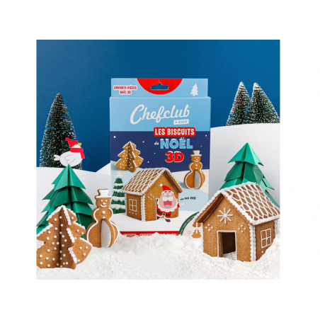Acheter Kit Les biscuits de Noël 3D - ChefClub Kids - 12,99 € en ligne sur La Petite Epicerie - Loisirs créatifs
