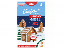 Acheter Kit Les biscuits de Noël 3D - ChefClub Kids - 12,99 € en ligne sur La Petite Epicerie - Loisirs créatifs
