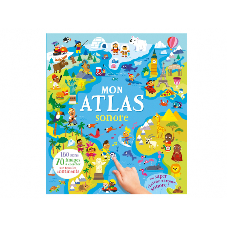 Acheter Mon Atlas sonore - 1,2,3 Soleil - 19,95 € en ligne sur La Petite Epicerie - Loisirs créatifs