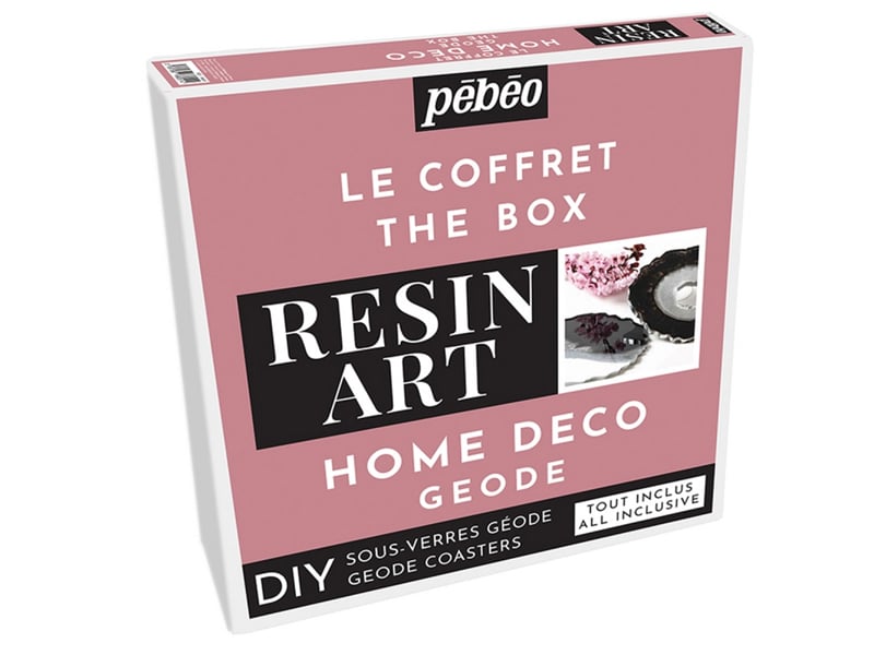 Acheter Coffret Resin Art Home Deco Geode - Pébéo - 46,99 € en ligne sur La Petite Epicerie - Loisirs créatifs
