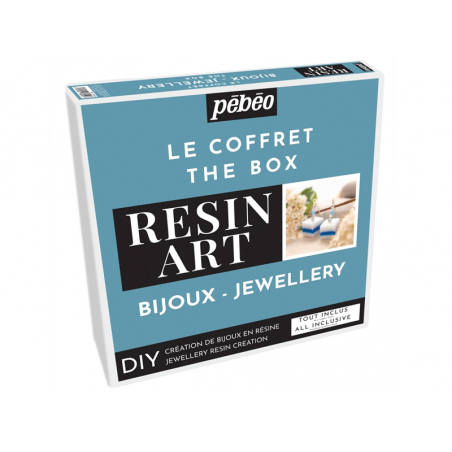 Acheter Coffret Resin Art Bijoux en résine - Pébéo - 46,99 € en ligne sur La Petite Epicerie - Loisirs créatifs