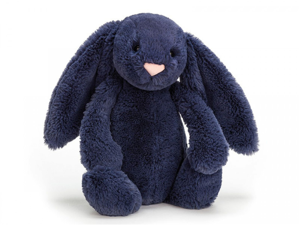 Acheter Peluche lapin bleu marine - 18 cm - 19,49 € en ligne sur La Petite Epicerie - Loisirs créatifs
