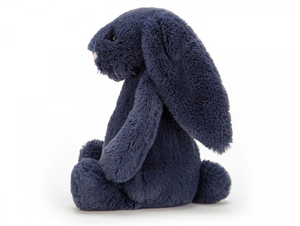 Acheter Peluche lapin bleu marine - 18 cm - 19,49 € en ligne sur La Petite Epicerie - Loisirs créatifs