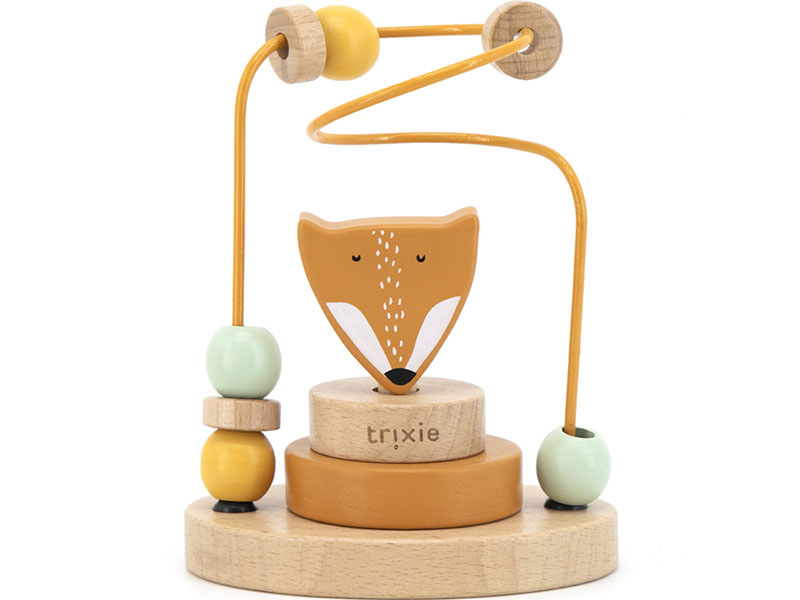 Acheter Labyrinthe à perles en bois renard - Mr. Fox - 13,99 € en ligne sur La Petite Epicerie - Loisirs créatifs