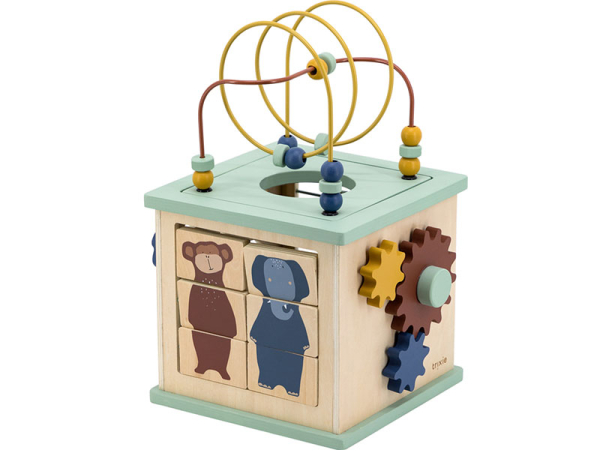 Acheter Cube d'activités 5 en 1 en bois - 73,99 € en ligne sur La Petite Epicerie - Loisirs créatifs