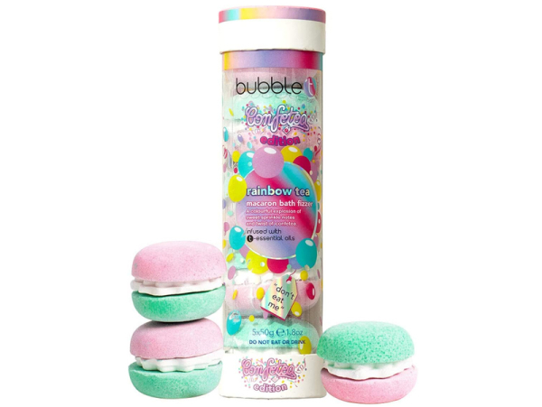 Acheter Tube de 5 bombes de bain macarons Rainbow Edition - Bubble T Cosmetics - 7,99 € en ligne sur La Petite Epicerie - Loi...