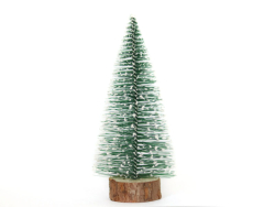 Acheter Mini sapin de Noël vert enneigé - 20 cm - 3,59 € en ligne sur La Petite Epicerie - Loisirs créatifs