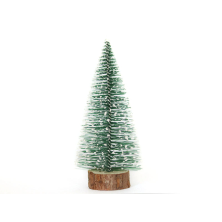 Acheter Mini sapin de Noël vert enneigé - 20 cm - 3,59 € en ligne sur La Petite Epicerie - Loisirs créatifs