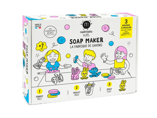 Acheter La fabrique de savons 3 savons à mouler - Nailmatic Kids - 29,99 € en ligne sur La Petite Epicerie - Loisirs créatifs