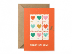 Acheter Carte postale Tout mon amour pour Noël - Avec enveloppe / Français - 3,49 € en ligne sur La Petite Epicerie - Loisirs...