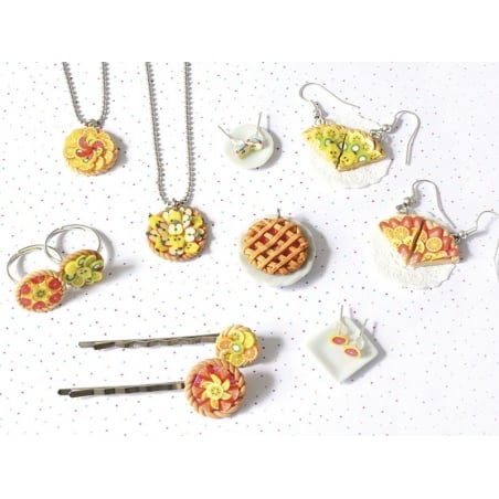 Acheter kit DIY mes bijoux gourmands - tartes - 24,99 € en ligne sur La Petite Epicerie - Loisirs créatifs