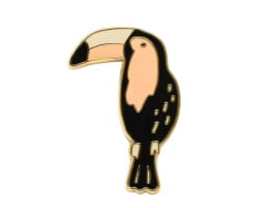 Pin's émaillé toucan