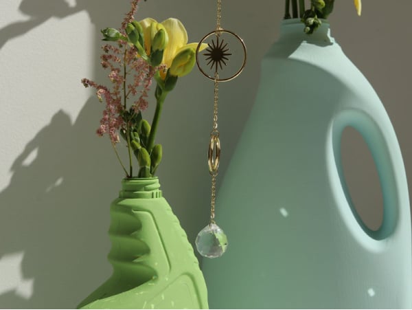 Créer un magnifique suncatcher avec cette perle en verre à facettes !