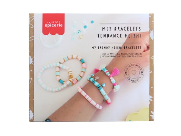 Kit de création bracelets perles Heishi
