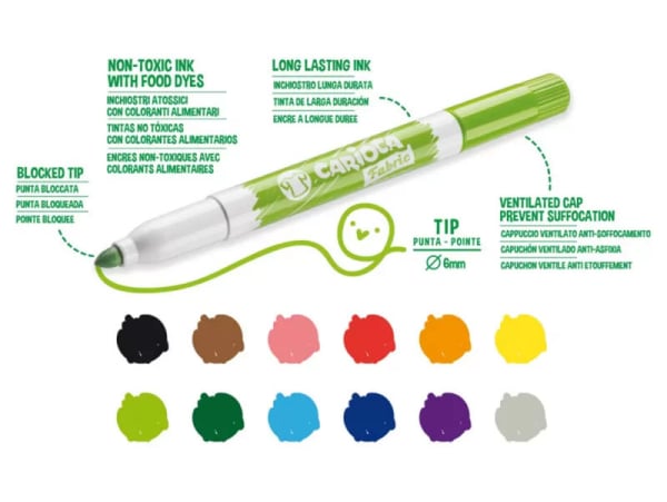 Set de 6 stylos Create it Tatouages parfumés - Maquillage de fête - Achat &  prix