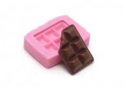 Acheter mini moule carrés de chocolat mordu en silicone - 5,55 € en ligne sur La Petite Epicerie - Loisirs créatifs