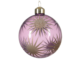 Boule de Noël en verre -...