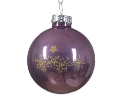 Boule de Noël en verre -...