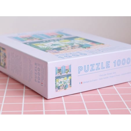 Réalisez ce puzzle Paris de 1000 pièces illustré par Hoglet&Co !