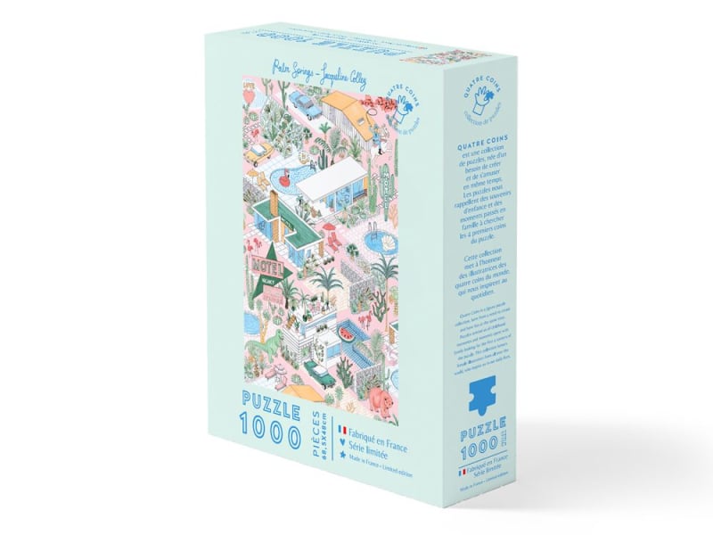 Réalisez ce puzzle Floris de 1000 pièces illustré par Simply Katy !
