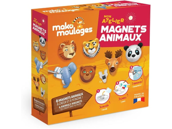 Coffret Mako moulages Mon Atelier Magnets Animaux