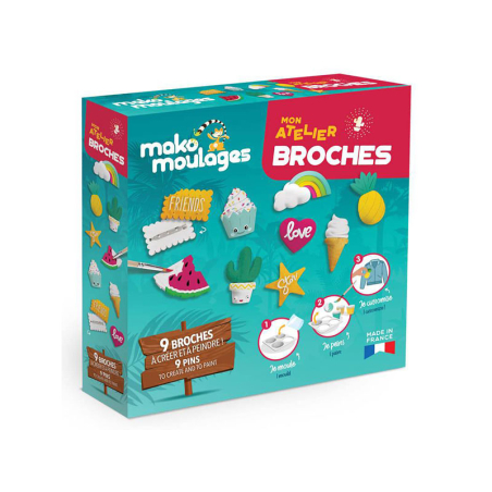 Mako moulages - Mon Atelier Broches