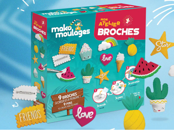 Mako moulages - Mon Atelier Broches