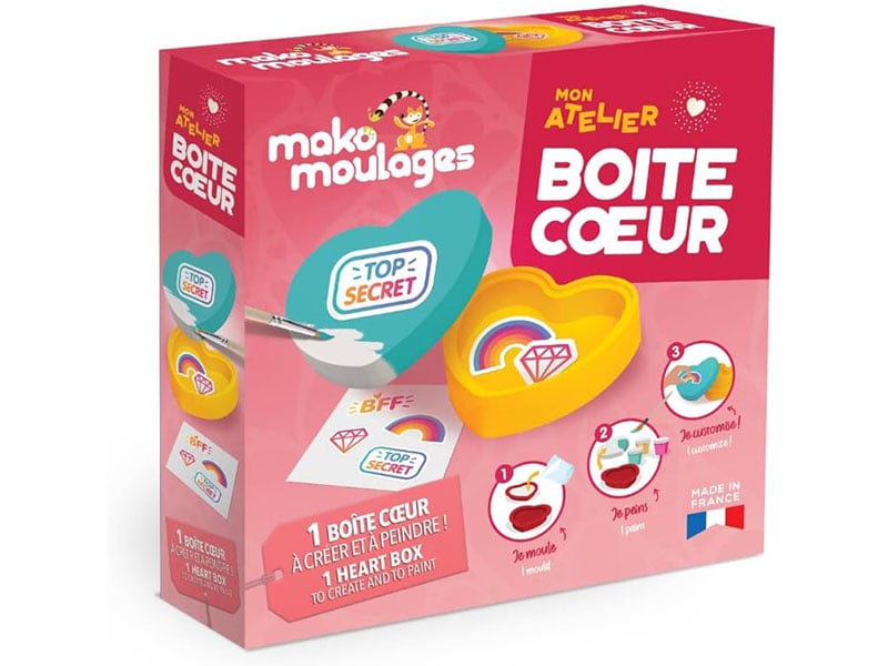 Mako moulages - Mon Atelier Boite coeur