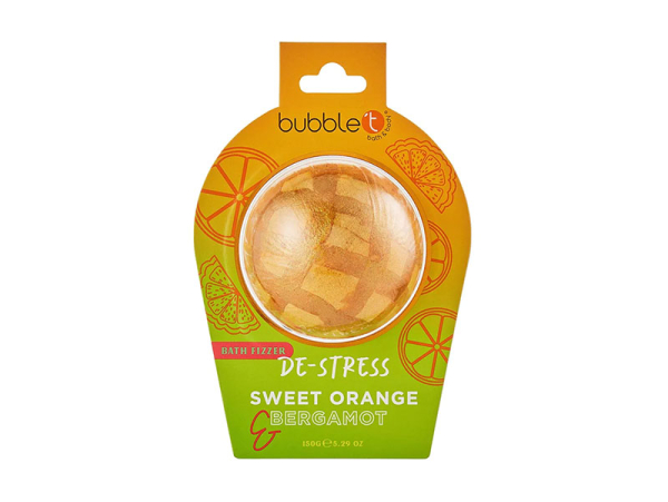 Bombe de bain - Sweet orange et Bergamotte - Bubble T Cosmetics