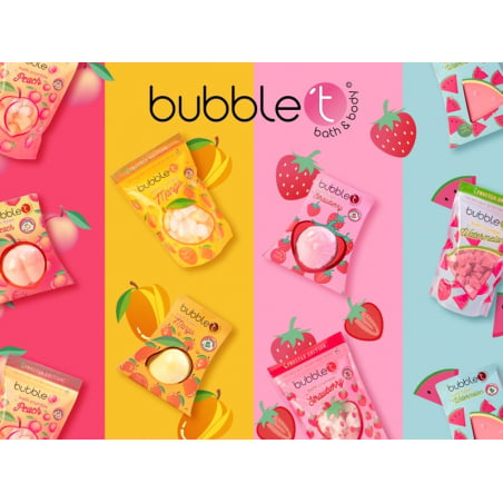 Coffret cadeau 4 bombes de bain Bobba édition - Bubble T Cosmetics