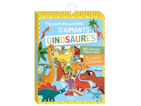 Ma Pochette d'aimants Dinosaures - Auzou