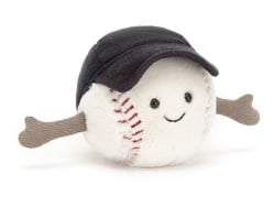 Peluche Sport Balle de Baseball - 10 cm - Jellycat