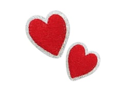 Patch thermocollant - Double coeur