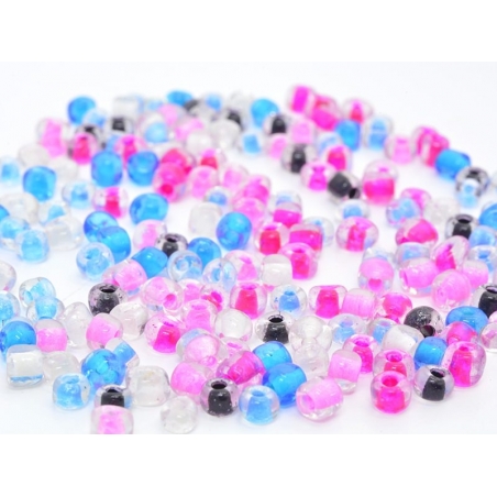 Acheter 200 perles de rocailles 4 mm - couleurs estivales - 0,69 € en ligne sur La Petite Epicerie - Loisirs créatifs