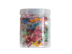 50 Pinces clips multicolores pour loisirs créatifs