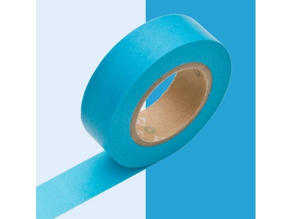 Acheter Masking tape uni - Bleu piscine - 2,90 € en ligne sur La Petite Epicerie - Loisirs créatifs