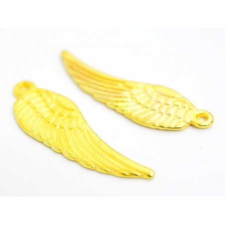 Acheter 1 Breloque aile - dorée - 0,69 € en ligne sur La Petite Epicerie - Loisirs créatifs