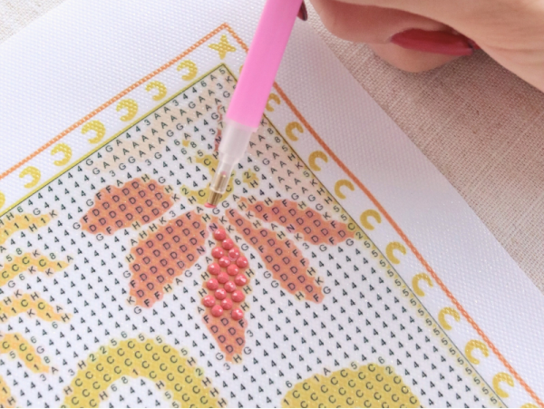 DIY Home Déco - Ma broderie Diamant Painting - Flower Market - MKMI Diamond Painting