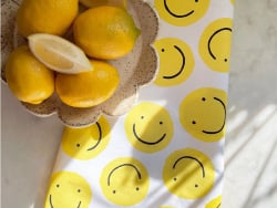 Torchon de cuisine Smiley -...