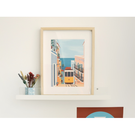 Coffret peinture au numéro - Lisbon Tram par Veronica Lara