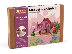 Maquette en bois 3D -...