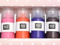 Acheter Set de 6 flacons de peintures pour tissus - couleurs trendy - 16,90 € en ligne sur La Petite Epicerie - Loisirs créatifs