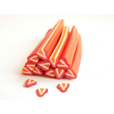 Acheter Cane fraise coeur orange - 0,49 € en ligne sur La Petite Epicerie - Loisirs créatifs