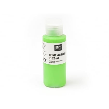 Acheter Peinture acrylique Vert fluo - 82 ml - 5,60 € en ligne sur La Petite Epicerie - Loisirs créatifs