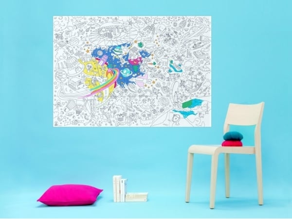 Acheter Poster géant en papier à colorier - COSMOS - 9,90 € en ligne sur La Petite Epicerie - Loisirs créatifs